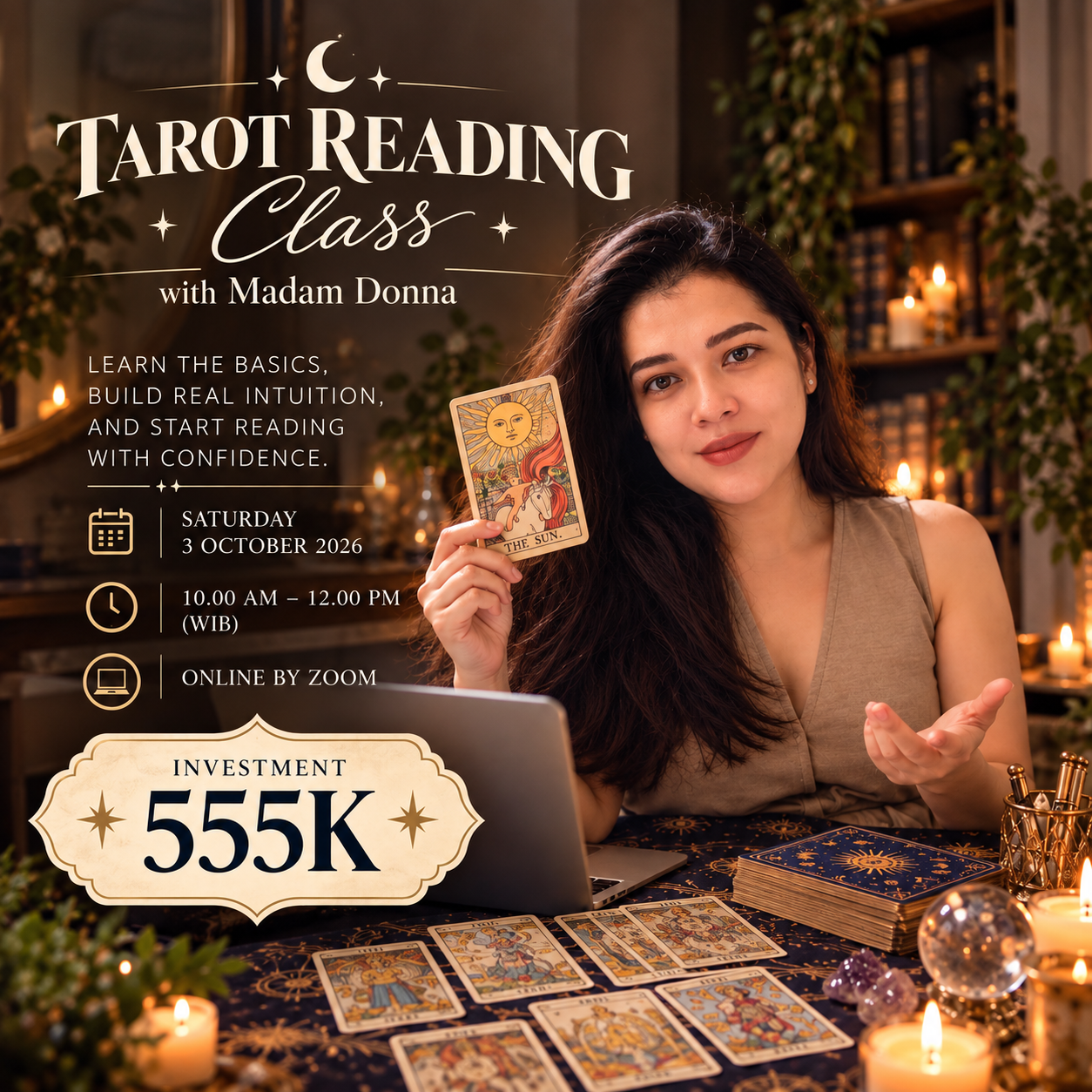 Tarot Reading Class (Online)